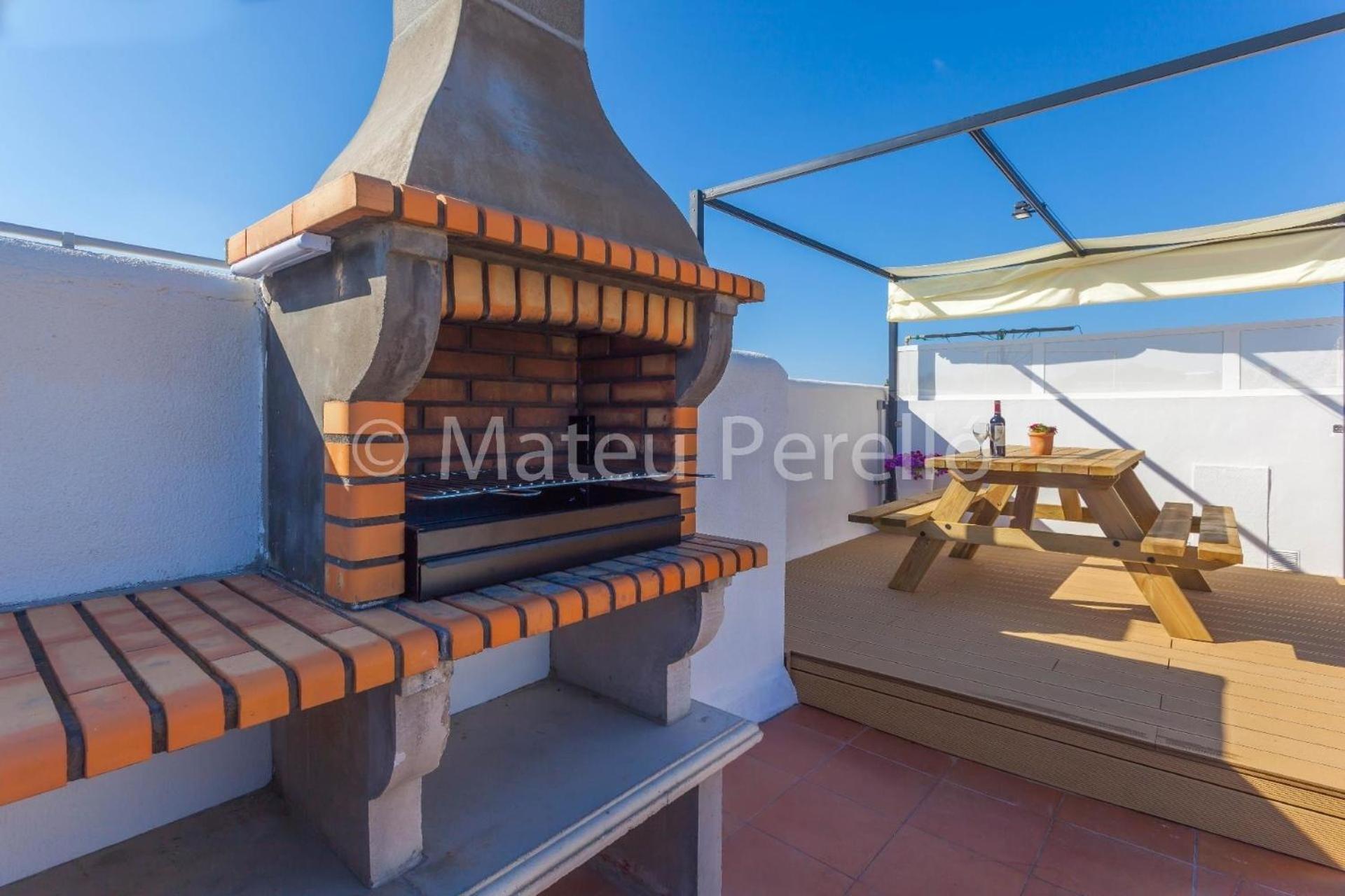קאן פיקפורט Wohnung In Son Baulo Mit Terrasse, Garten Und Grill מראה חיצוני תמונה